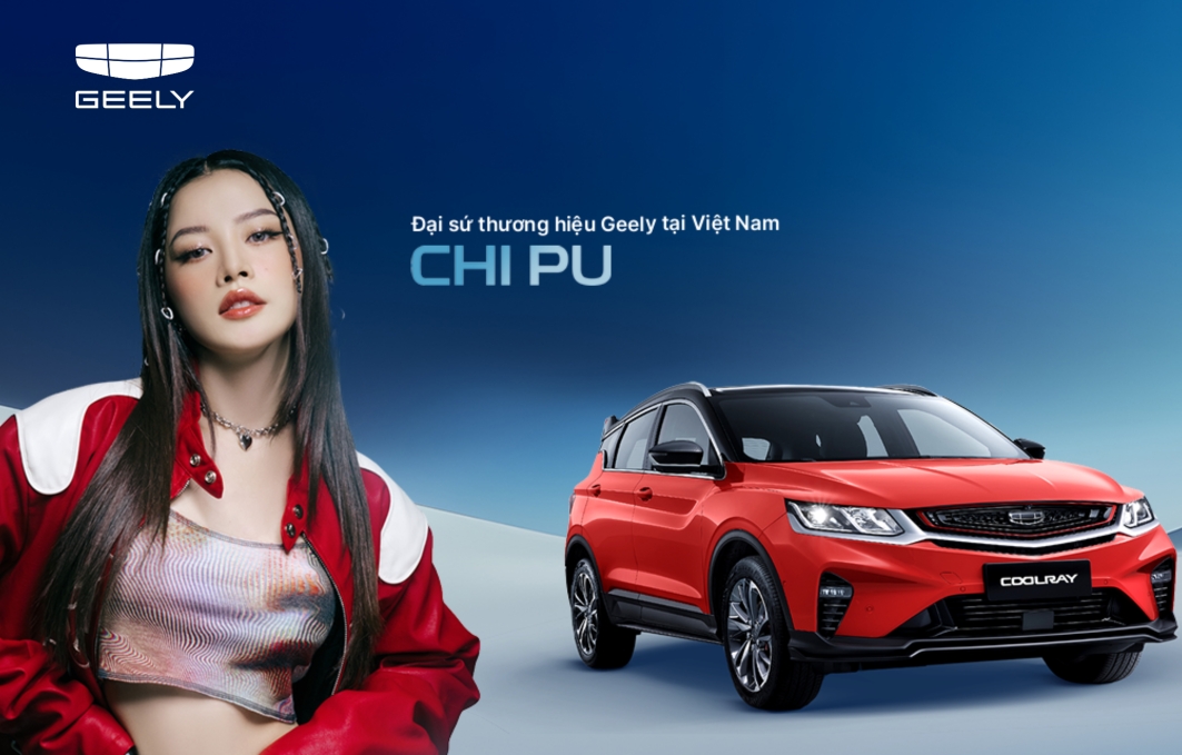 Đại sứ thương hiệu Geely Nam Định Chi Pu