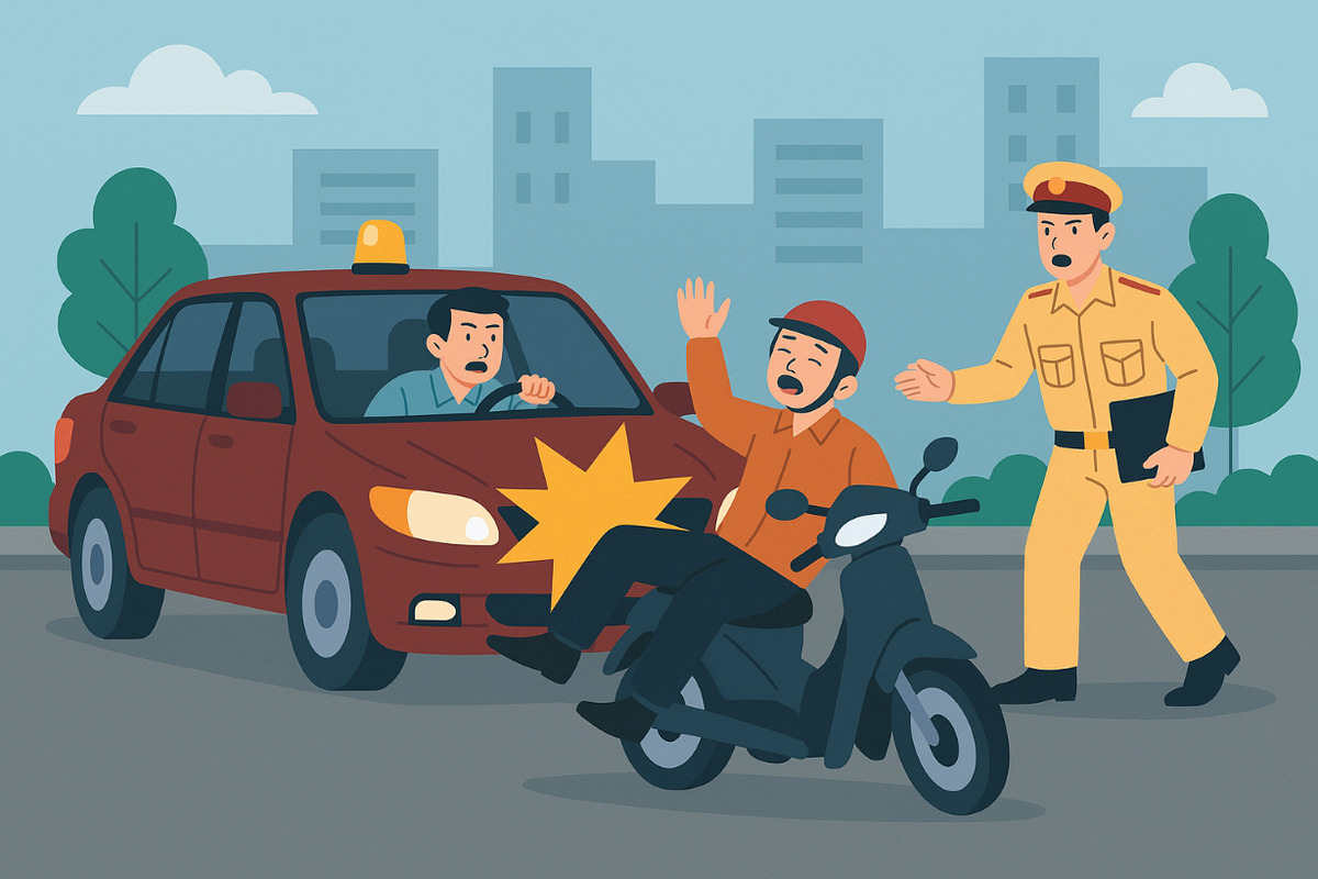 khi xay ra tai nan trach nhiem boi thuong phu thuoc vao thiet hai va loi vi pham thuc te Khi xảy ra tại nạn, trách nhiệm bồi thường phụ thuộc vào thiệt hại và lỗi vi phạm thực tế