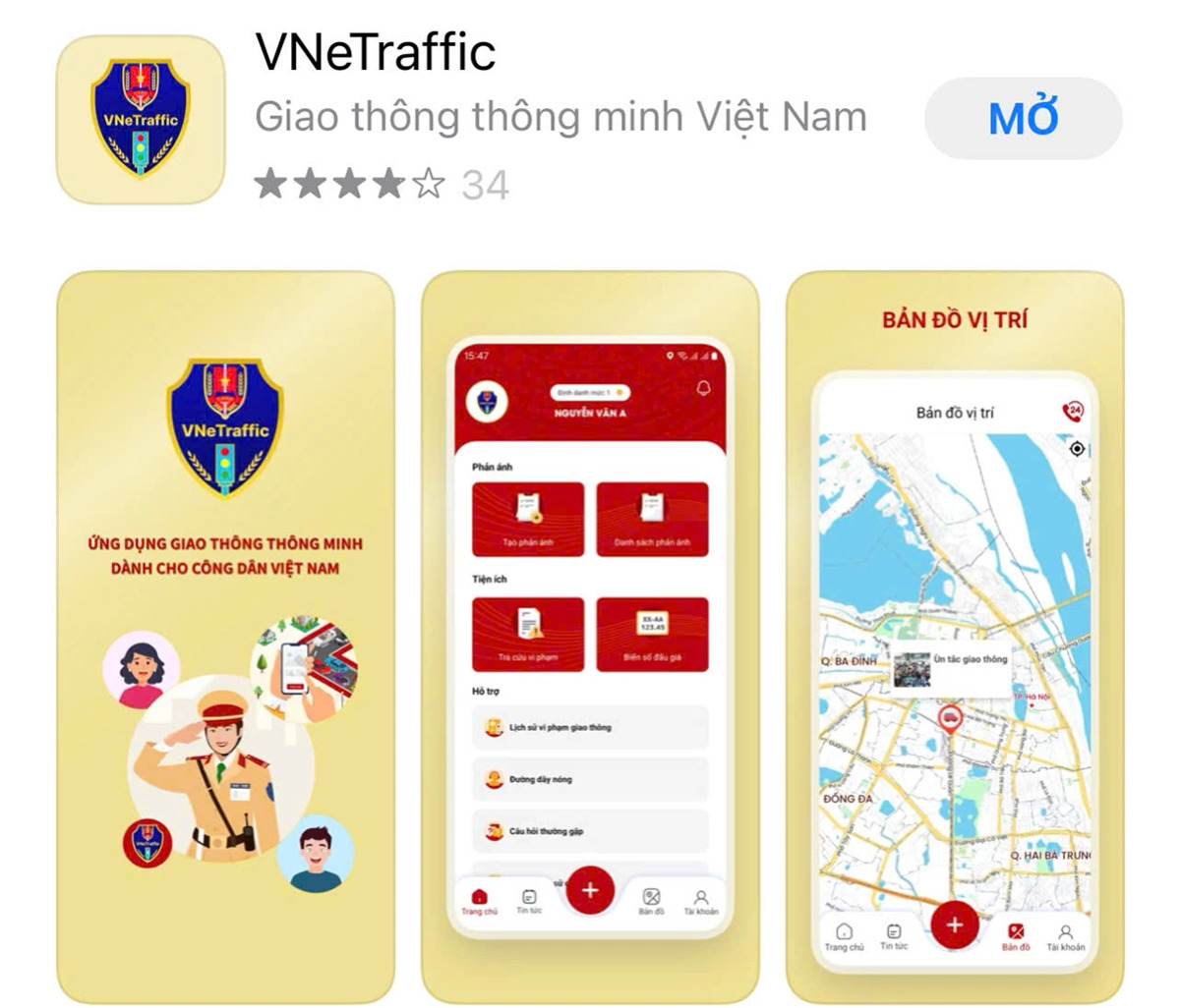 vnetraffic tra cuu phat nguoi thong tin VNeTraffic - Tra Cứu Phạt Nguội & Thông tin Xe
